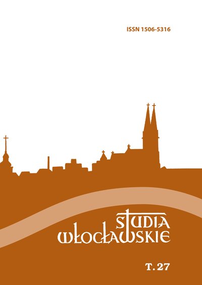 Okładka wydania 27(2025) czasopisma „Studia Włocławskie”